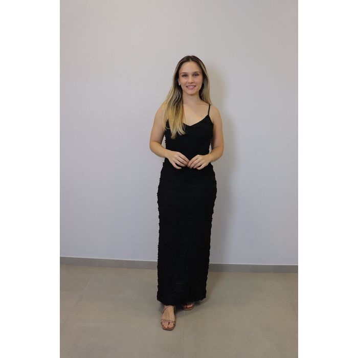 Vestido Bellina Feminino Cor Preto