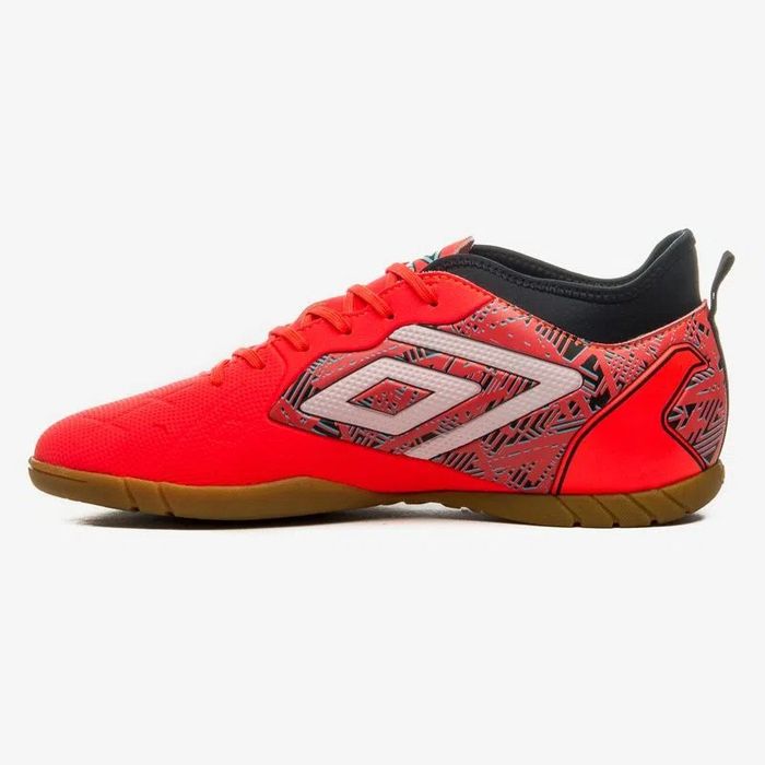 Chuteira Futsal Umbro Tocco II Club Masculino Cor Coral