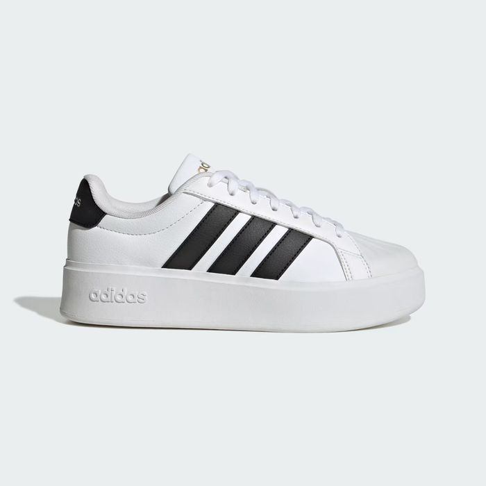 Tênis Adidas Sreet Talk Bold Feminino Cor Branco/Preto