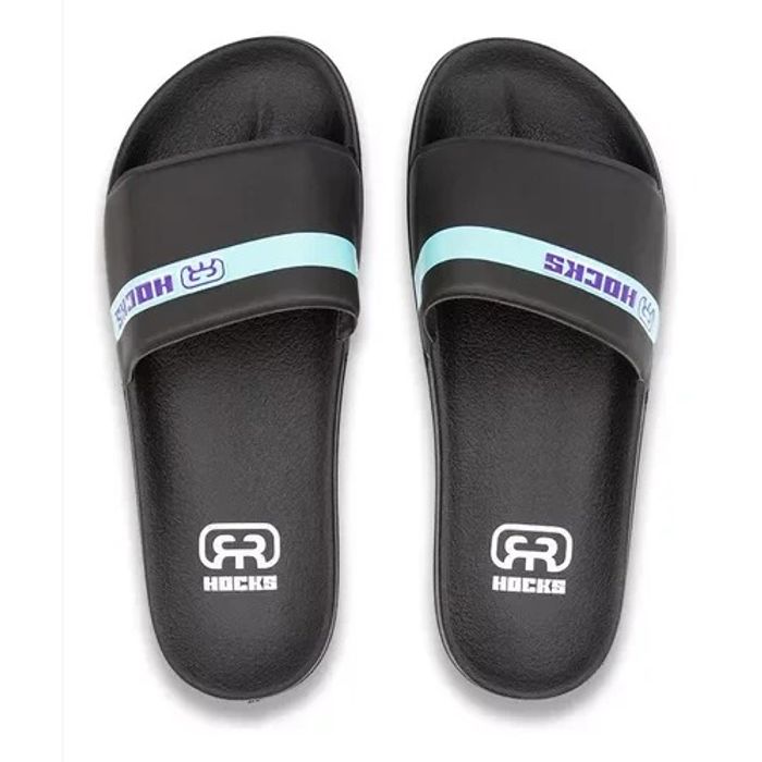 Slide Hocks Masculino Cor Preto/Thifany