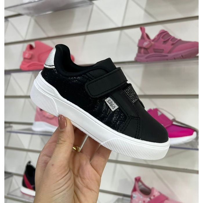 Tênis Klin Sky Infantil Feminino Cor Preto