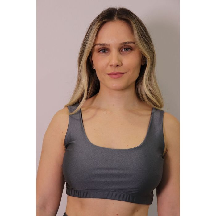Top Karamoella Feminino Cor Chumbo
