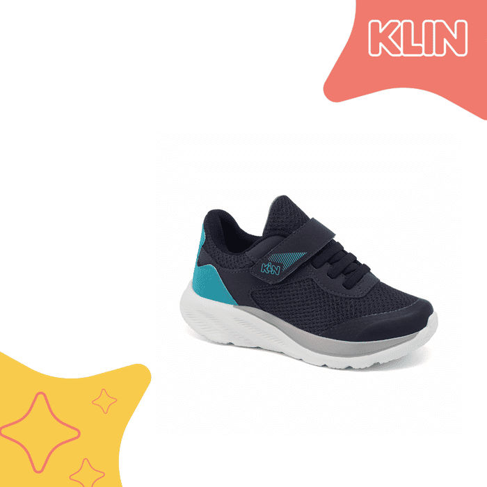 Tênis Klin Flow Infantil Masculino Cor Azul Marinho