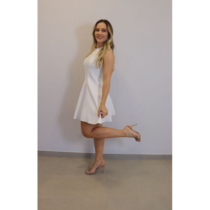 Vestido My Crush Feminino Cor Branco