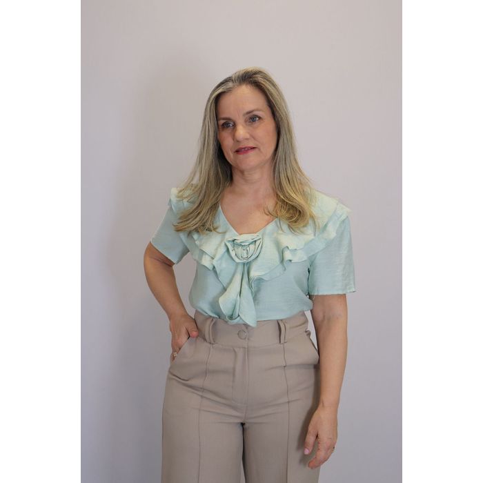 Blusa Maxma Feminino Cor Verde