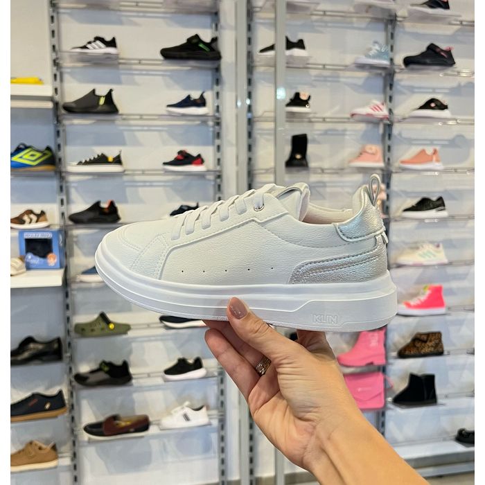 Tênis Klin Capri Infantil Feminino Cor Branco