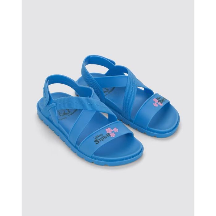 Sandália Grendene Kids Stitch Feminino Cor Azul
