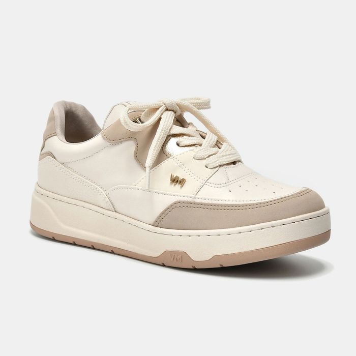 Tênis Via Marte Casual Feminino Cor Bege Marfim