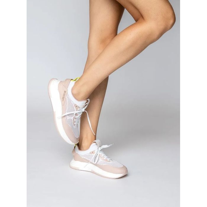 Tênis Petite Jolie Puff Feminino Cor Creme