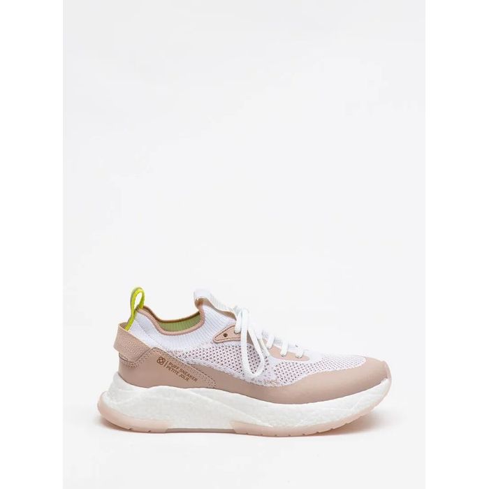 Tênis Petite Jolie Puff Feminino Cor Creme