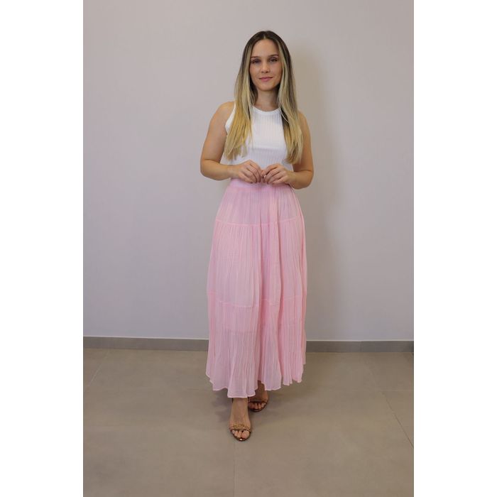 Saia Bellina Feminino Cor Rosa
