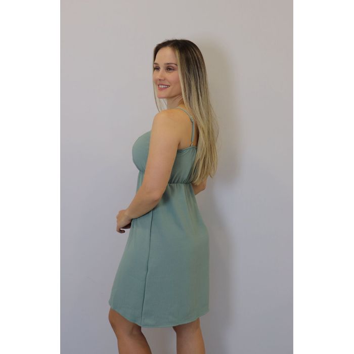 Vestido Kodos Curto Feminino Cor Verde