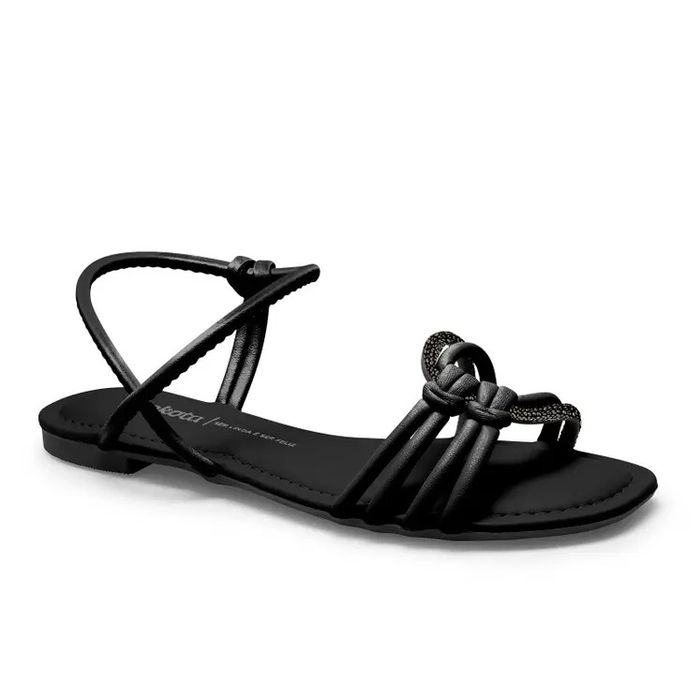 Sandália Dakota Rasteira Feminino Cor Preto