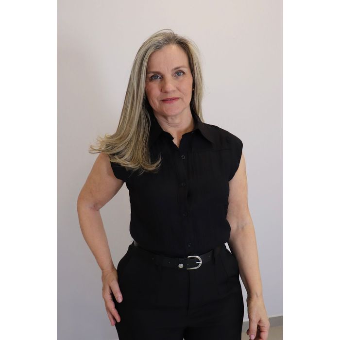 Camisa Maxma Regata Feminina Cor Preto