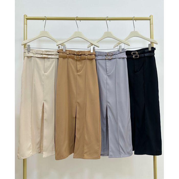 Saia Bellina Feminino Cor Bege