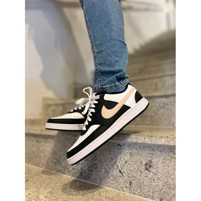 Tênis Nike Court Vision Lo Feminino Cor Preto/Branco