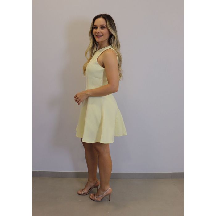 Vestido My Crush Feminino Cor Amarelo