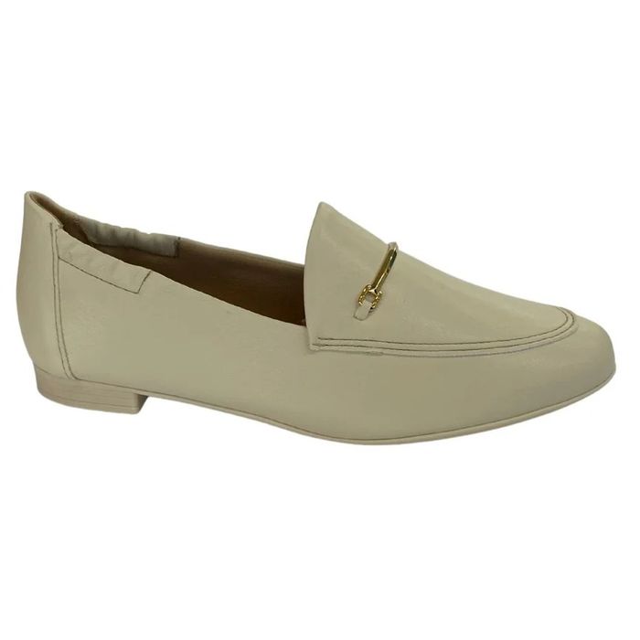 Mocassim Picadilly Feminino Cor Off White