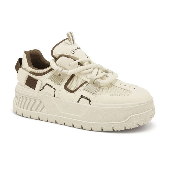 Tênis Ramarim Casual Feminino Cor Bege