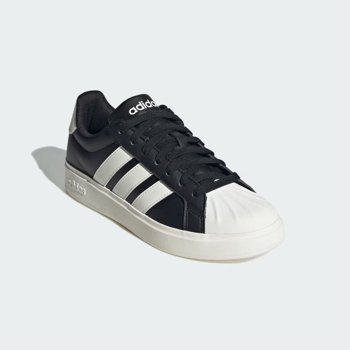 Tênis Adidas Street Talk Feminino Cor Preto/Branco