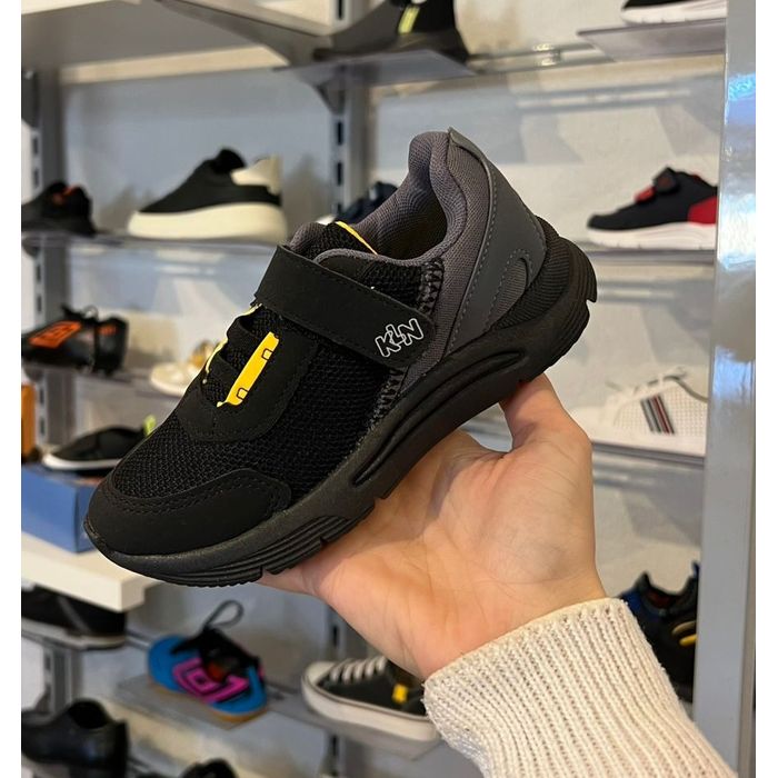 Tênis Klin New Sport Mini Infantil Cor Preto