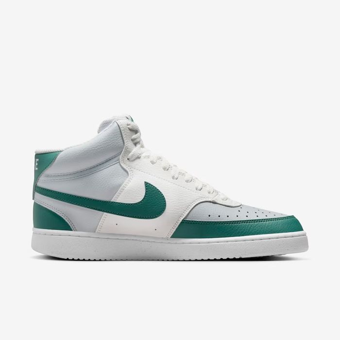 Tênis Nike Court Vision Mid Masculino Cor Cinza/Verde Branco