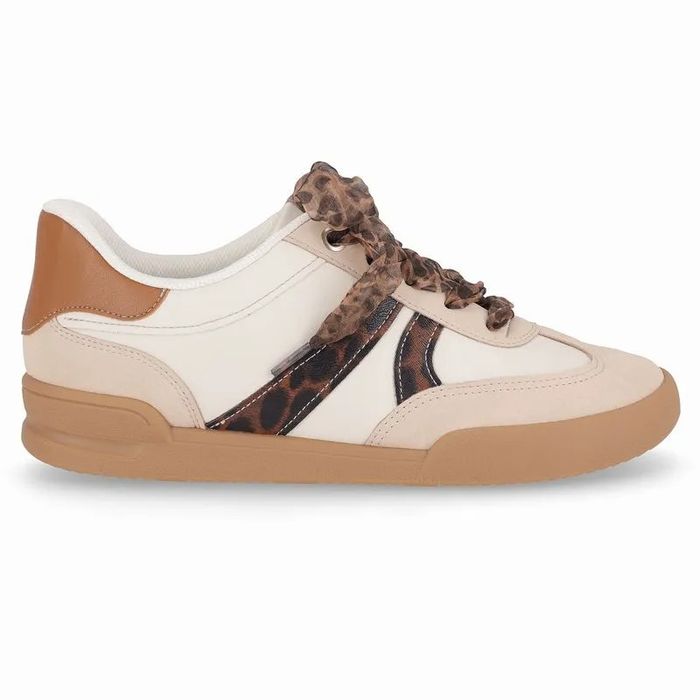 Tênis Piccadilly Feminino Cor Off White/Dourado Brulee