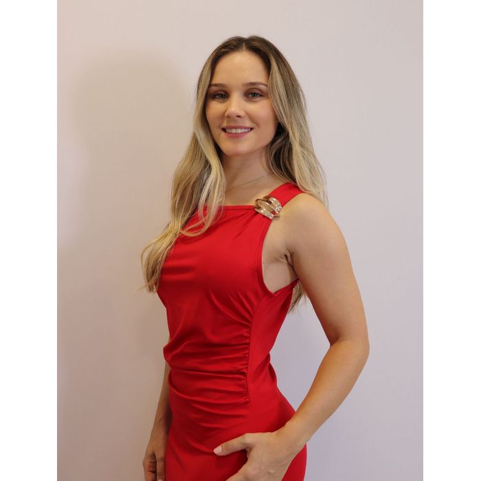 Vestido My Crush Feminino Cor Vermelho