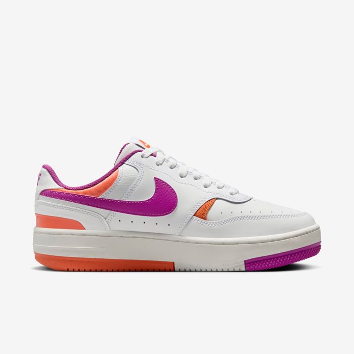 Tênis Nike Gamma Force Feminino Cor Branco/Roxo/Laranja
