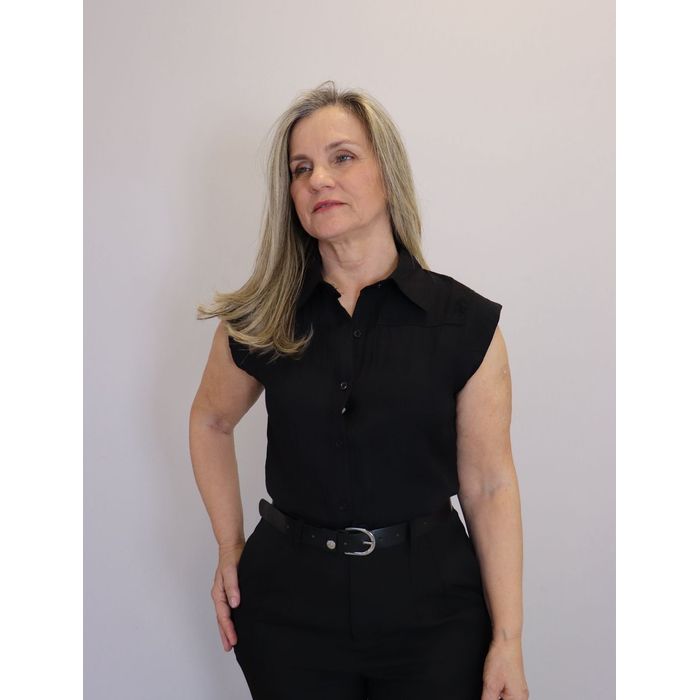 Camisa Maxma Regata Feminina Cor Preto