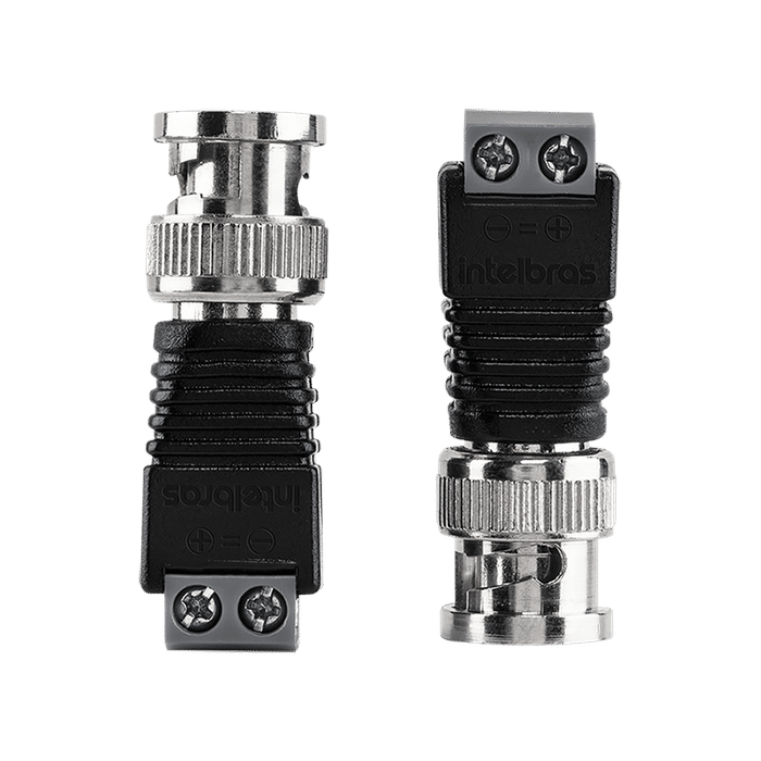 CONECTOR P/ CAMERA SIST. SEG. CONEX 1000 BNC BORNE 10 UN