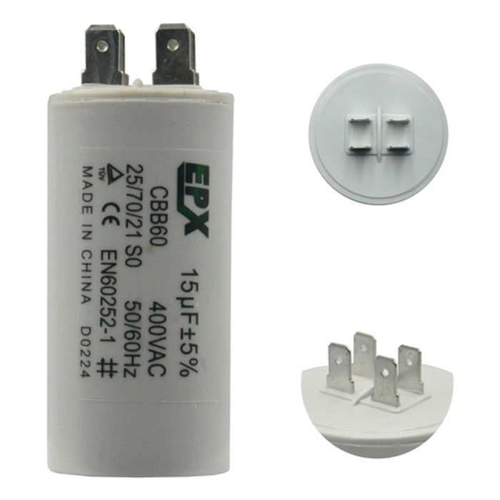 CAPACITOR P/ MOTOR 15UF 400V