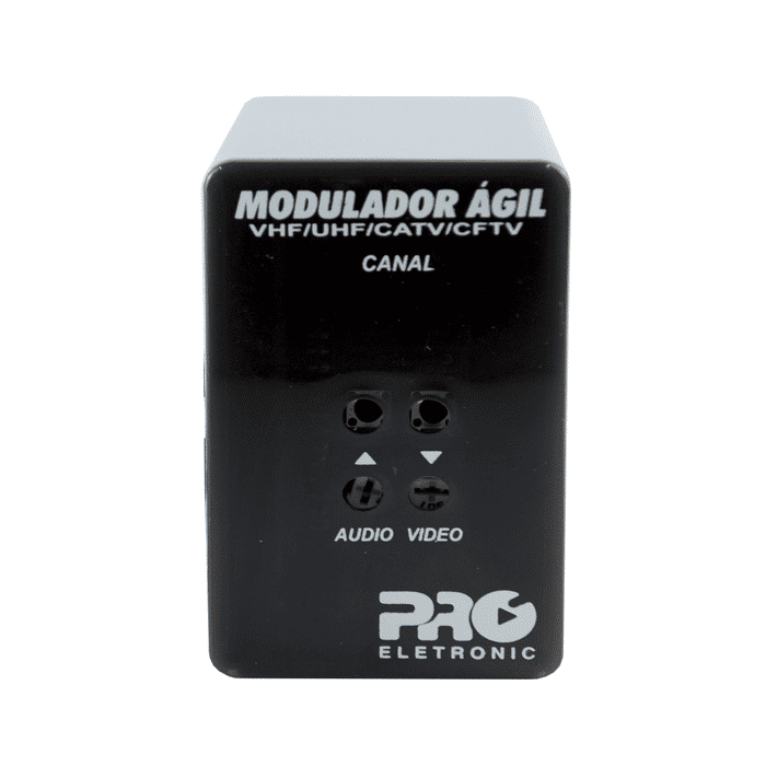 MODULADOR AGIL VHF/UHF/CATV/CFTV - PQMO-2600G2 - PROQUALIT