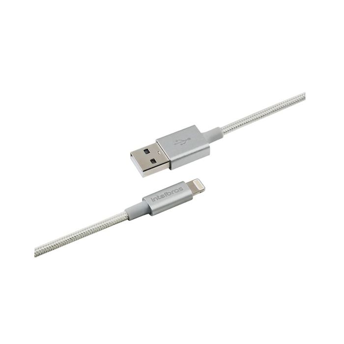 CABO USB-C - LIGHTNING 1,5M NYLON BRANCO EUCL 15NB