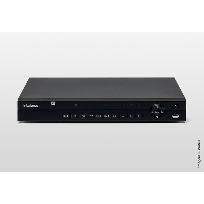 GRAVADOR DIGITAL DE VIDEO EM REDE - 32 CANAIS - 4K - NVD 1432 C/HD 4TB AM