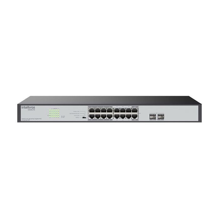 SWITCH NAO GERENCIAVEL 18 PORTAS-16POE E 2SFP S1018G-PA