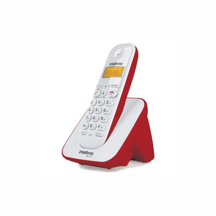 TELEFONE SEM FIO TS 3110 BRANCO / VERMELHO