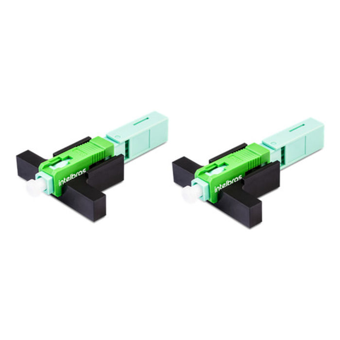 CONECTOR CAMPO CLICK SC/APC P/FIBRA OPTICA- APC-XFF 2C(10P)