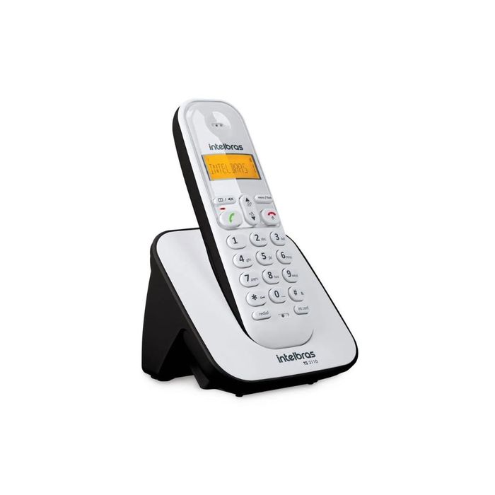TELEFONE SEM FIO TS 3110 BRANCO E PRETO