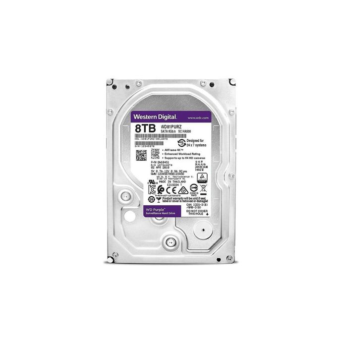 DISCO RIGIDO WD PURPLE 8TB 5640RPM - WD84PURZ