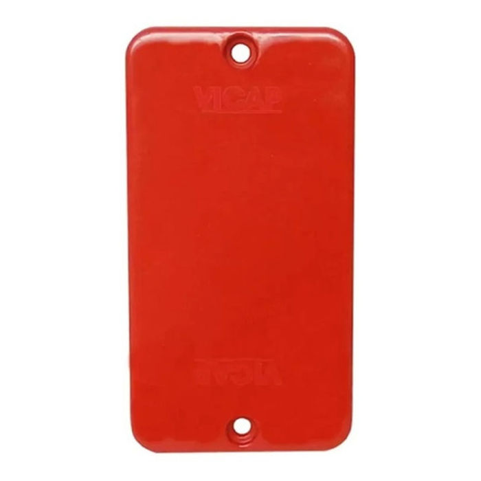 TAMPA CEGA 1/2 E 3/4 VERMELHA - 48504024 - MASSTER