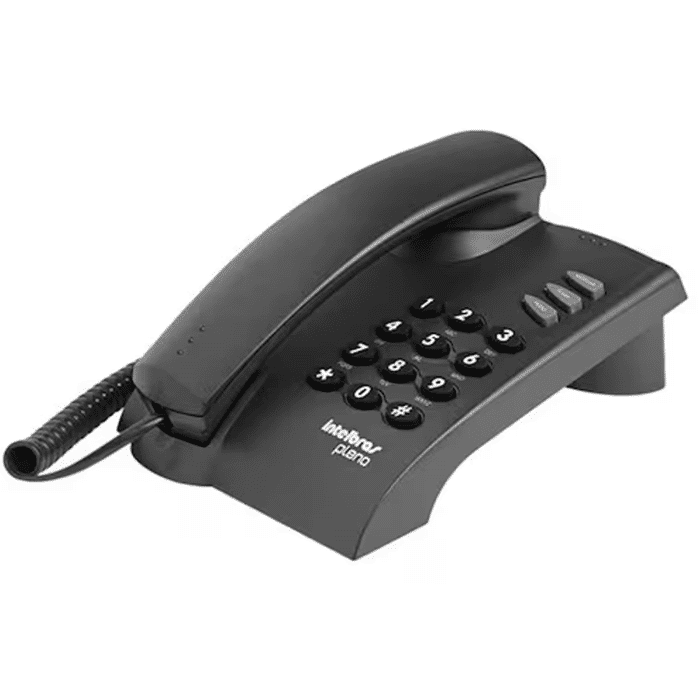 TELEFONE DE HOTEL - INTELBRAS TH10 PRETO