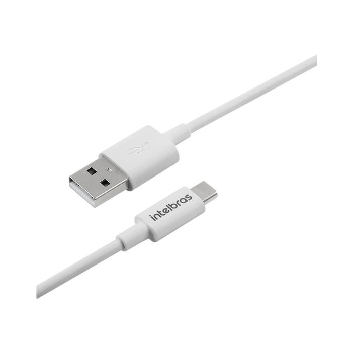 CABO USB TYPE C 1.2M PVC BRANCO EUAC12PB