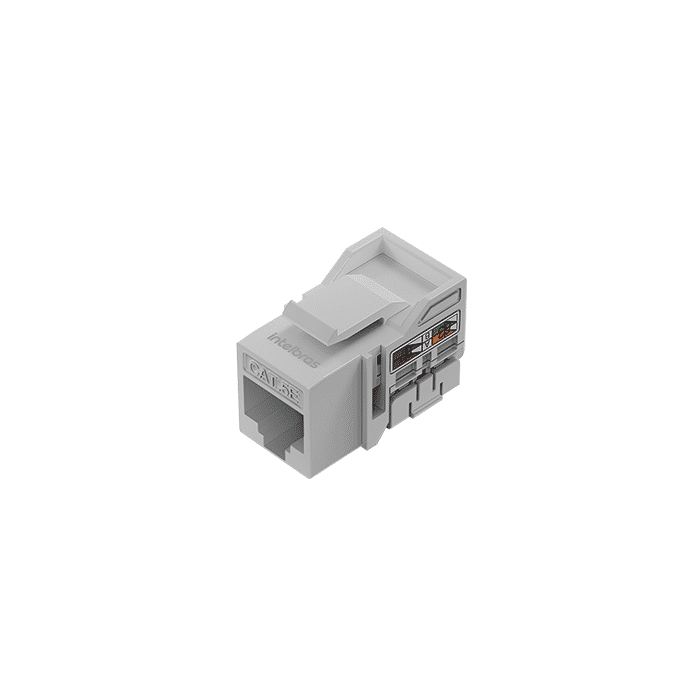 CONECTOR RJ45 FEMEA 90° CAT 5E KEYSTONE JACK