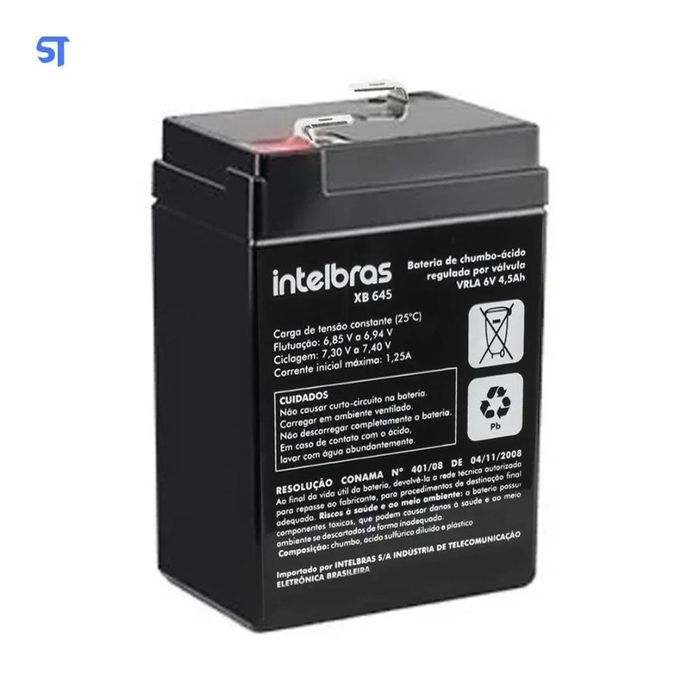 BATERIA VRLA 6V 4,5AH - XB 645