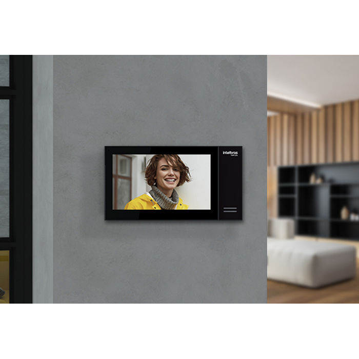 TERMINAL INTERNO VIDEO PORTEIRO TVIP 2221 PRETO
