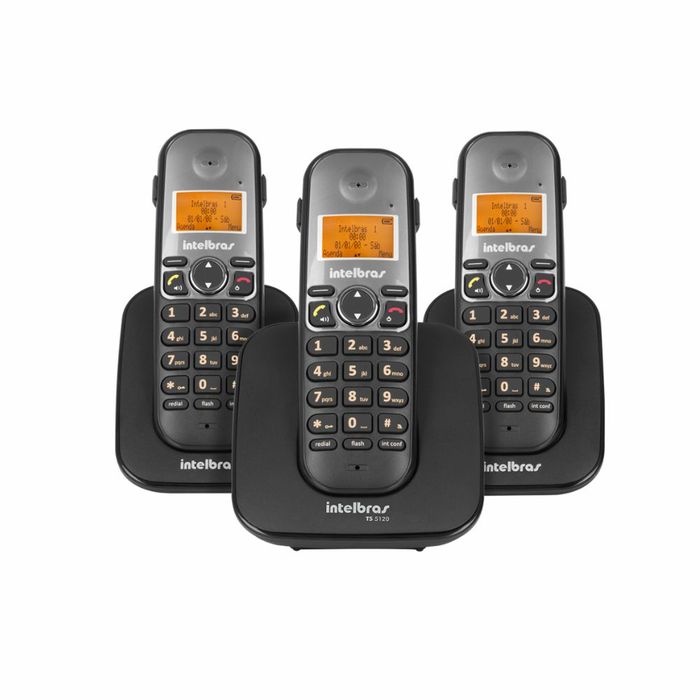 TELEFONE SEM FIO TS 5123 PRETO