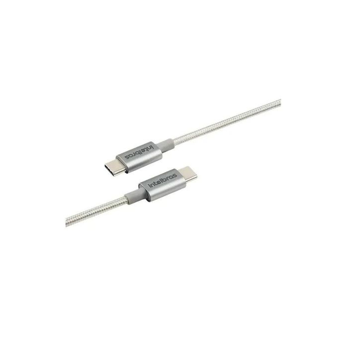 CABO USB TYPE C-C 1,5M NYLON BRANCO EUCC15NB