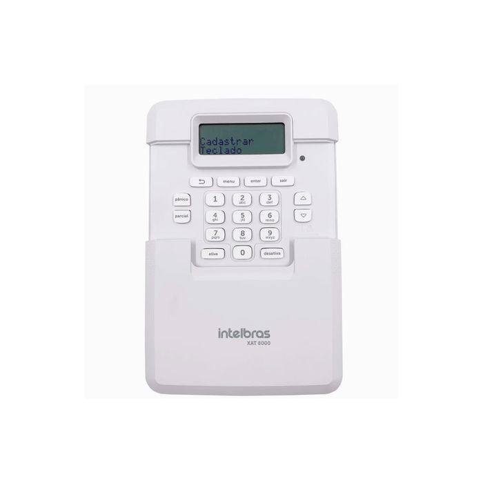 TECLADO SEM FIO PARA CENTRAIS DE ALARME XAT 8000