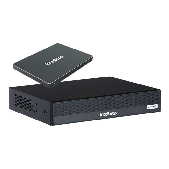 GRAVADOR DIGITAL DE VIDEO COMPACTO - 8 CANAIS + 02 IP - MHDX 1108-C C/SSD 512GB